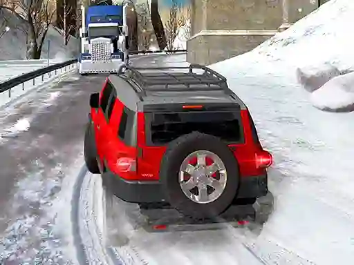 Logħba Heavy Jeep Winter Driving onlajn