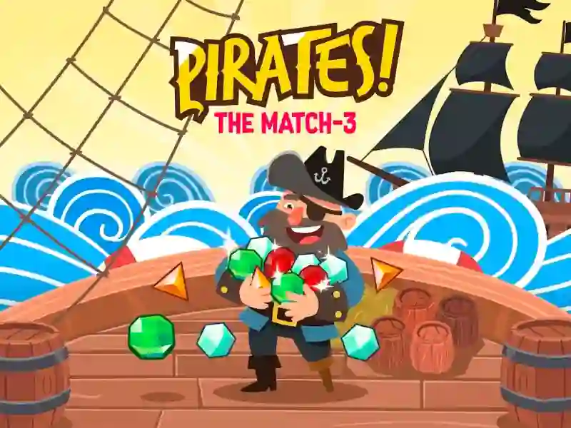 Logħba Pirates! The Match-3 onlajn