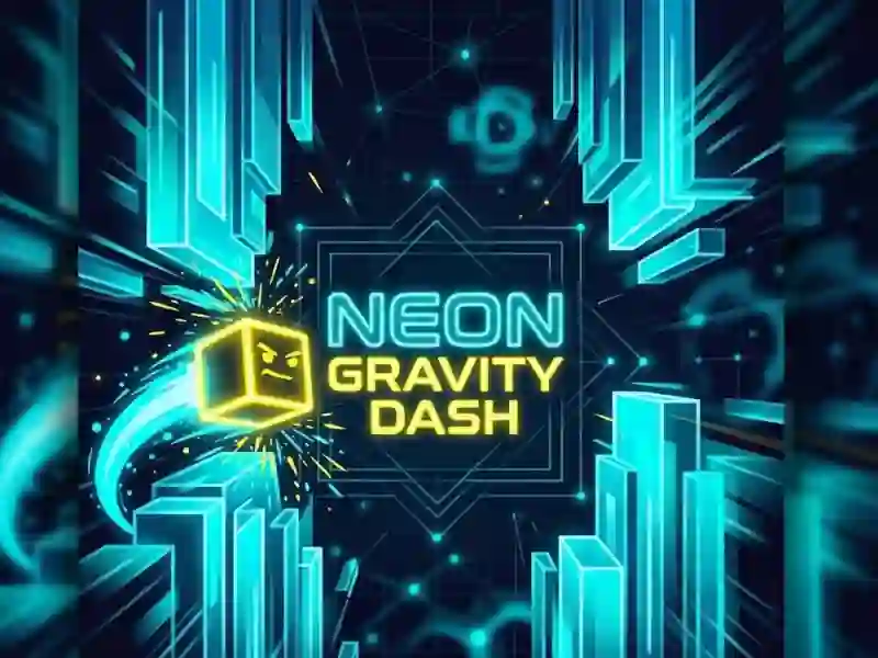 Logħba Neon Gravity Dash onlajn