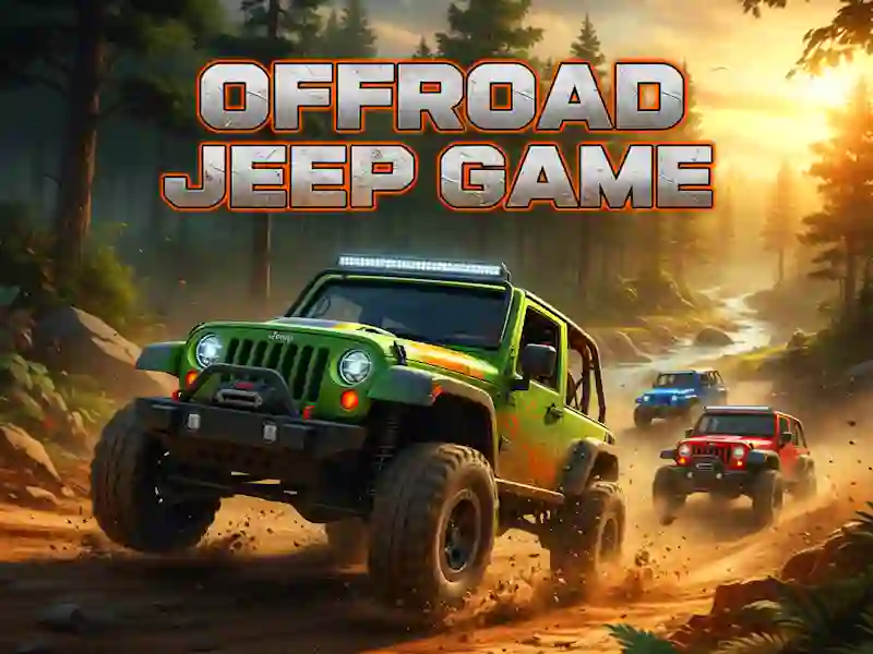 Logħba Offroad Jeep Game onlajn