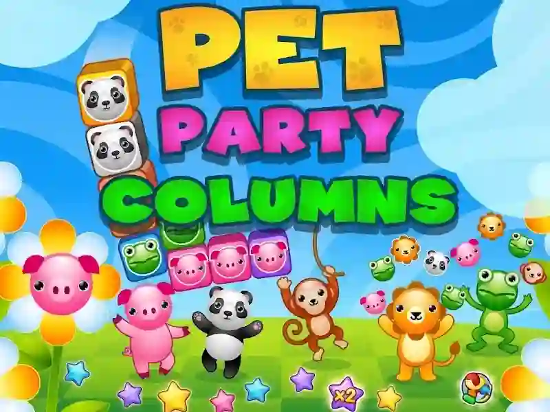Logħba Pet Party Columns onlajn