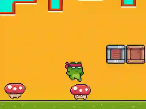 Logħba Ninja Frog Adventure onlajn