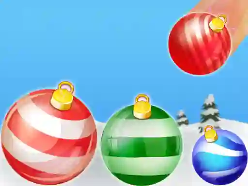 Logħba Puzzles Balls Merge the New Year! onlajn