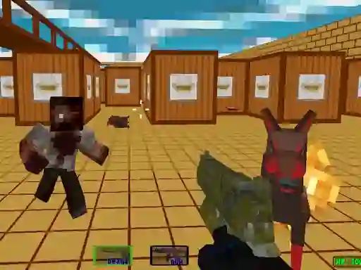 Logħba Pixel Swat Zombie Survival onlajn