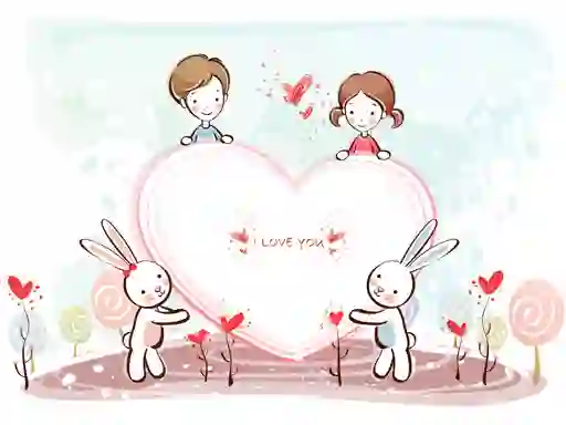 Logħba Valentine Young Love onlajn