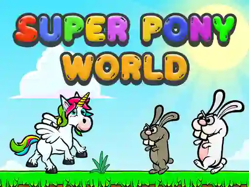 Logħba Super Pony World onlajn