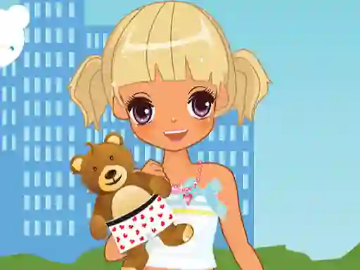 Logħba Little Girl Dress Up onlajn