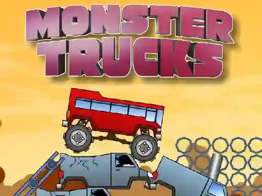 Logħba Monster Trucks Challenge onlajn