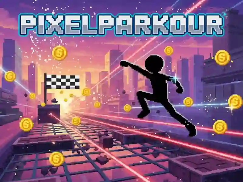 Logħba Pixel Parkour onlajn