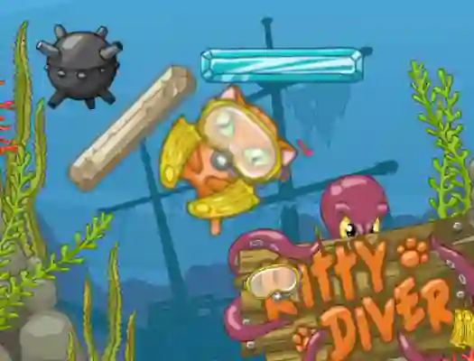 Logħba Kitty Diver onlajn