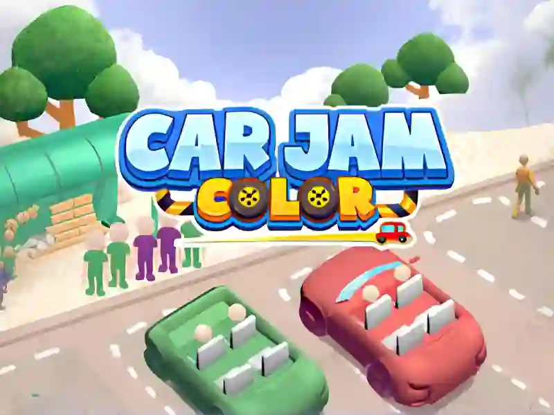 Logħba Car Jam Color onlajn