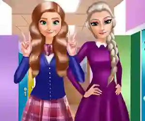 Logħba Sisters Back to School onlajn