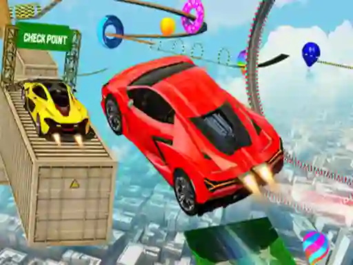 Logħba Crazy Car Stunt Descent GT onlajn