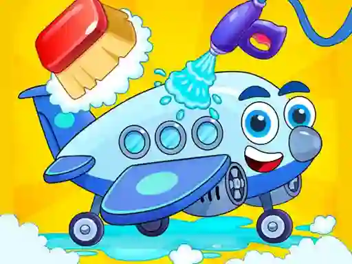 Logħba Airplane Wash onlajn