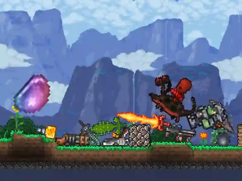 Logħba Terraria Playground onlajn
