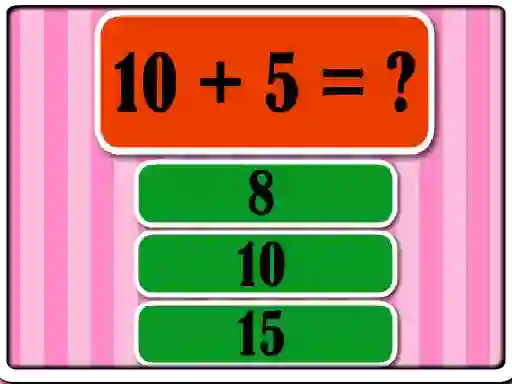 Logħba Math Test Challenge onlajn
