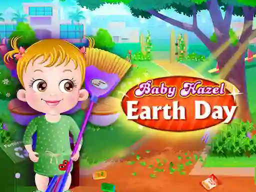 Logħba Baby Hazel Earth Day onlajn