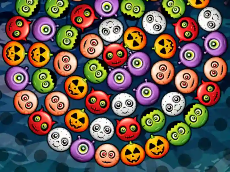 Logħba Bubble Wheel Halloween onlajn