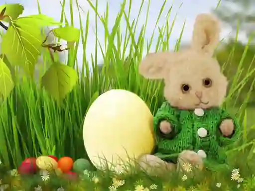Logħba Easter 2020 Puzzle onlajn