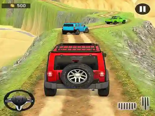 Logħba Offroad jeep driving onlajn