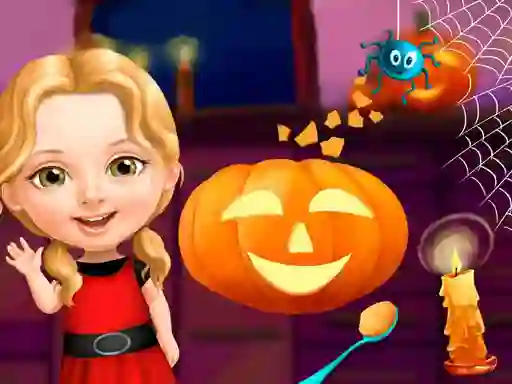 Logħba Sweet Baby Girl Halloween Fun onlajn
