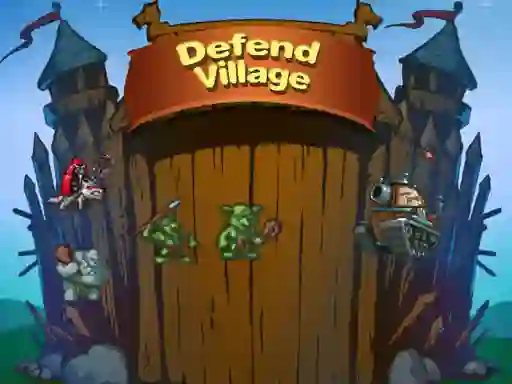 Logħba Defend Village onlajn