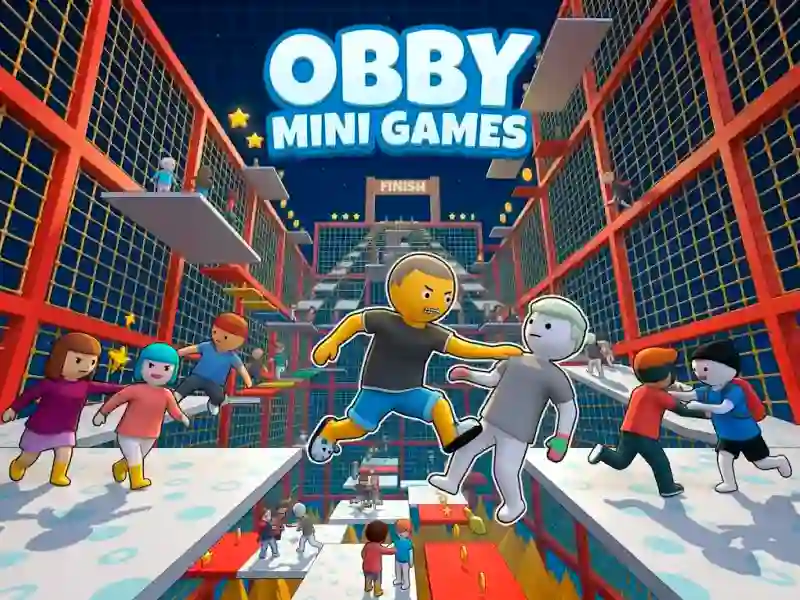 Logħba Obby Mini Games onlajn