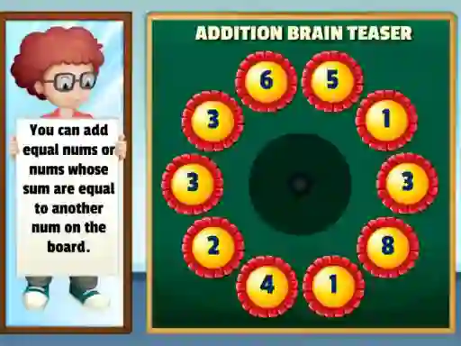 Logħba Addition brain teaser onlajn
