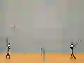 Logħba Stick Figure Badminton onlajn