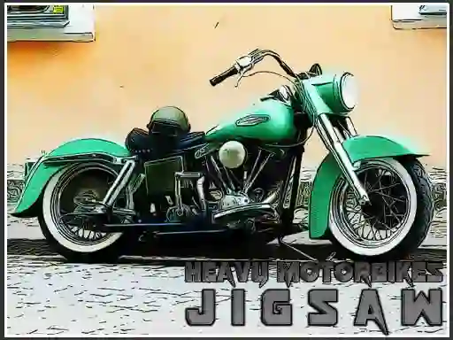 Logħba Heavy Motorbikes Jigsaw onlajn