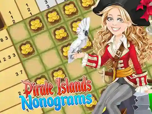 Logħba Pirate Islands Nonograms onlajn