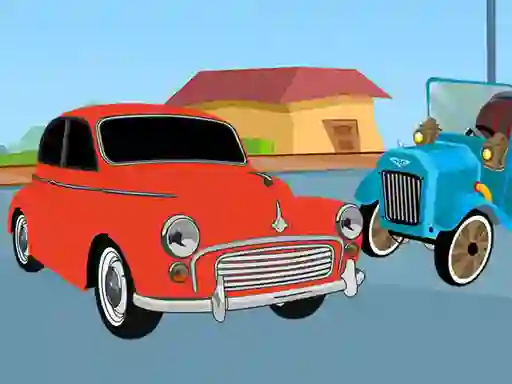 Logħba Old Timer Cars Coloring onlajn