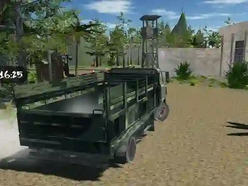 Logħba Offroad Truck Army Driving onlajn