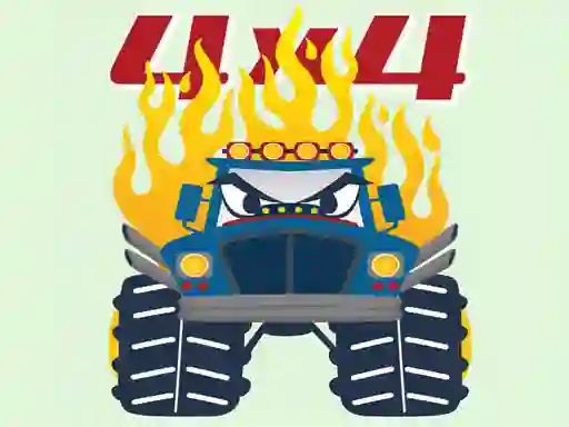 Logħba Monster Trucks Coloring Pages onlajn