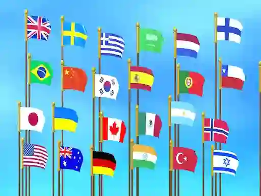 Logħba Flag Puzzle Jam: Collect Flags onlajn