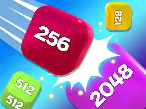 Logħba Chain Cube 2048 3D Merge Game onlajn