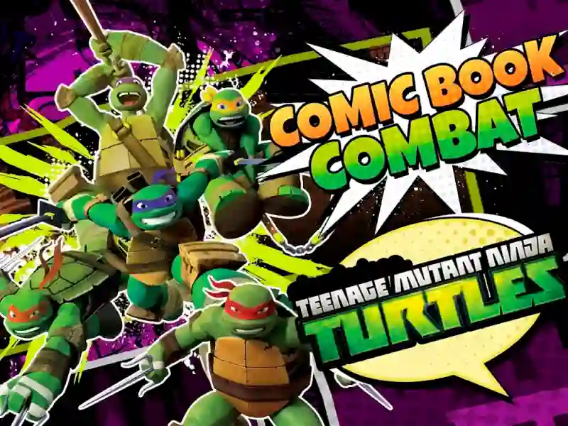 Logħba Teenage Mutant Ninja Turtles Comic book Combat onlajn