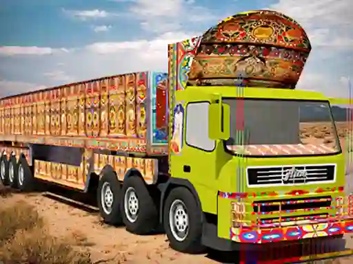 Logħba Truck Driver Cargo onlajn