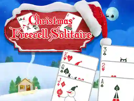 Logħba Freecell Christmas Solitaire onlajn