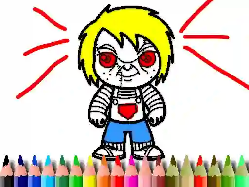 Logħba Scary Boy Coloring Book onlajn