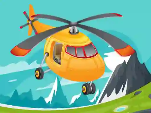Logħba Helicopter Jigsaw onlajn