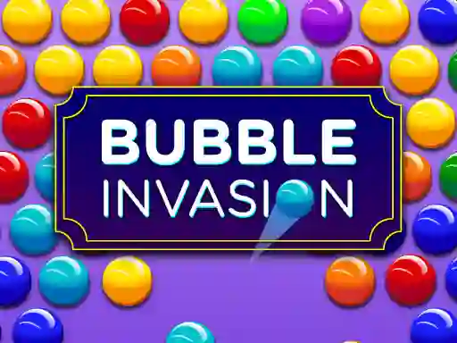 Logħba Bubble Invasion onlajn