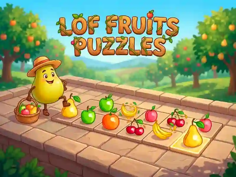 Logħba Lof Fruits Puzzles onlajn