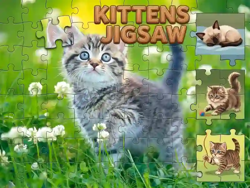 Logħba Kittens Jigsaw onlajn