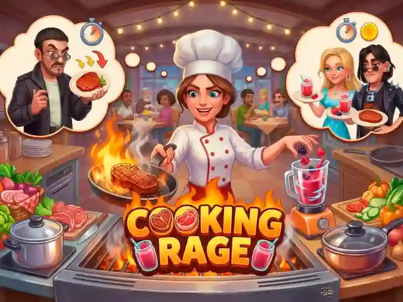 Logħba Cooking Rage onlajn