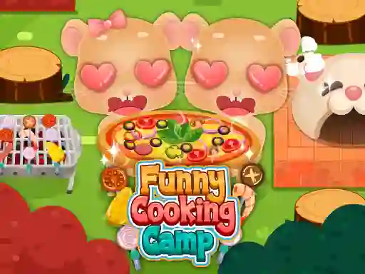 Logħba Funny Cooking Camp onlajn