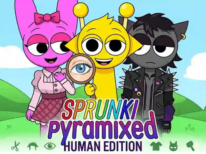 Logħba Sprunki Pyramixed: Human Edition onlajn
