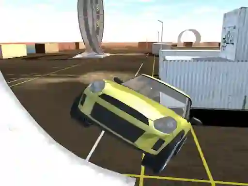 Logħba Stunt Crash Car 4 Fun onlajn