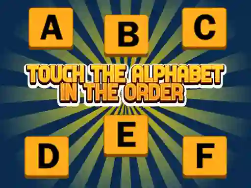 Logħba Touch The Alphabet In The Oder onlajn