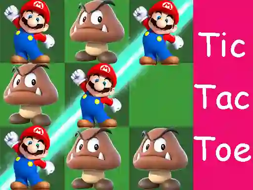 Logħba Super Mario Tic Tac Toe onlajn